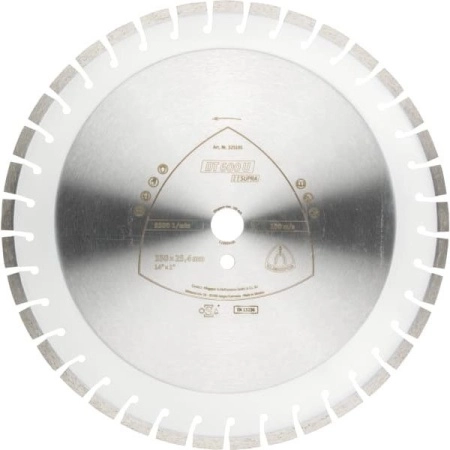 Алмазный диск KLINGSPOR 300X2,8X25,4/32K/10/S/DT/SUPRA/DT600U