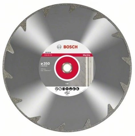 Круг алмазный BOSCH BEST FOR MARBLE (2608602689) Ф115х22мм по кирпичу
